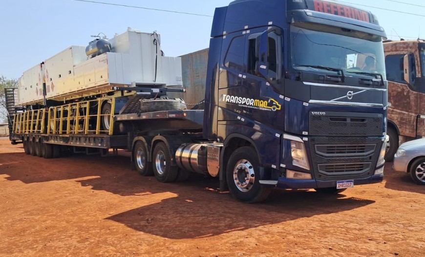 Transporte de Maquinas Pesadas